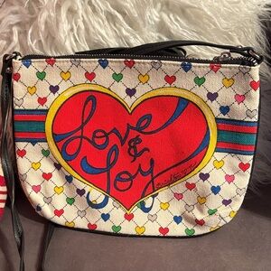 Brighton-Colorful Heart Print Women's Bag